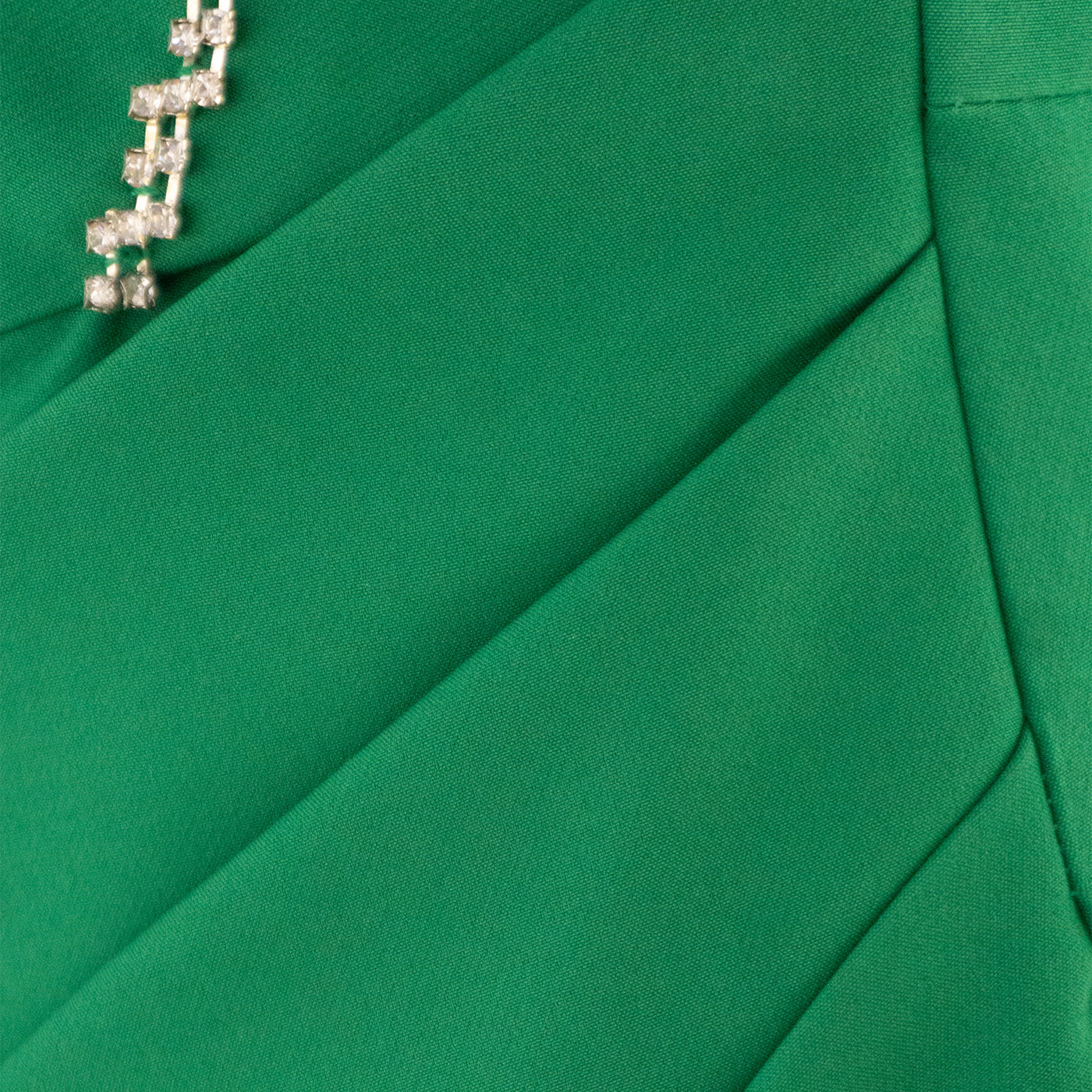 Corset Midi Dress with Rhinestones — Elegance in Motion