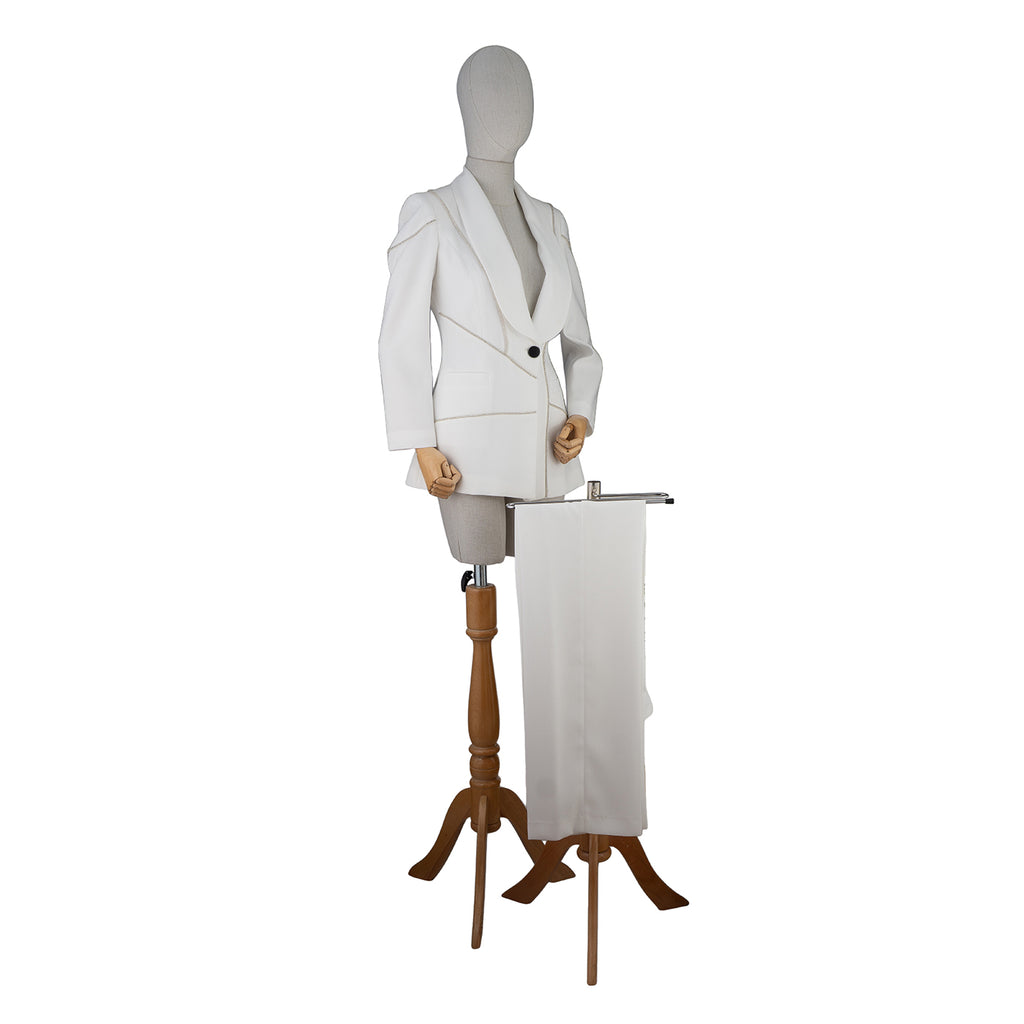 White Women's Suit – Sleek Elegance for Work and Formal Occasions
