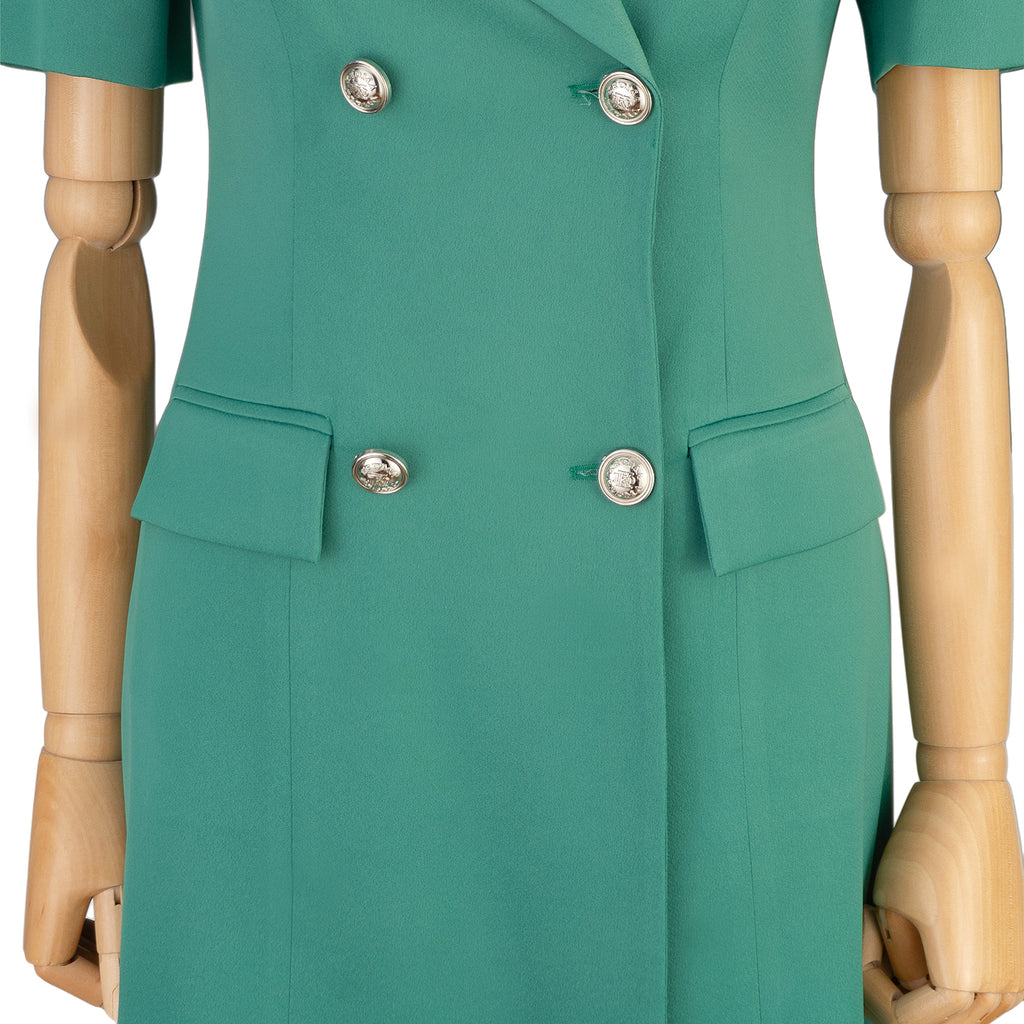 Green Maxi Blazer Dress – Timeless Shape in a Fresh Hue