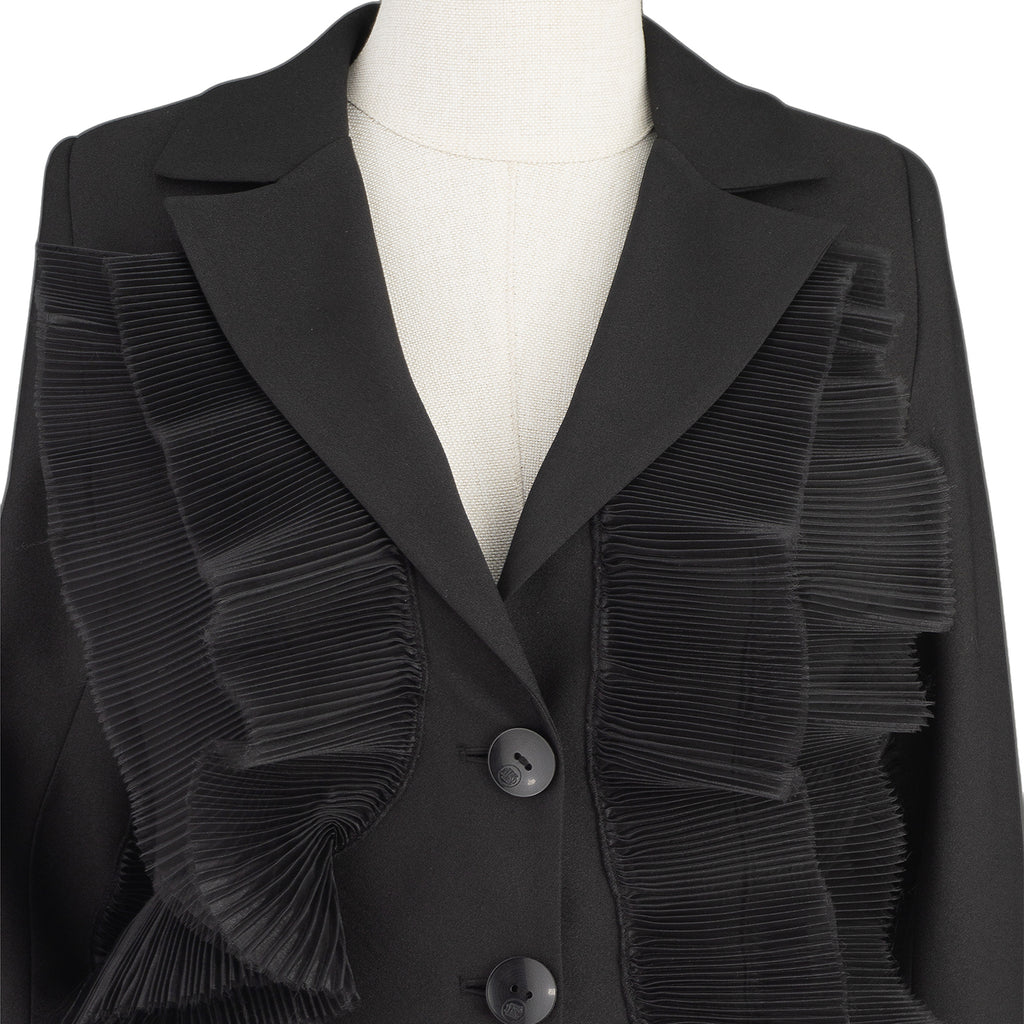 Women's Suit with Decorative Ruffles — Elegance in Motion