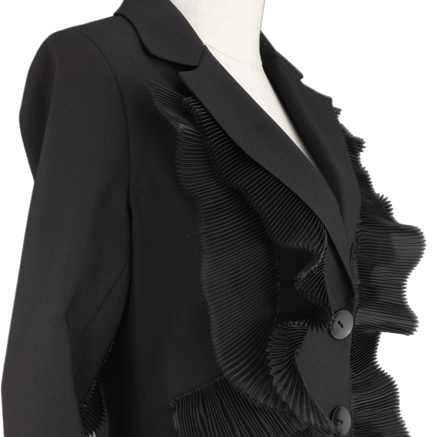 Women's Suit with Decorative Ruffles — Elegance in Motion
