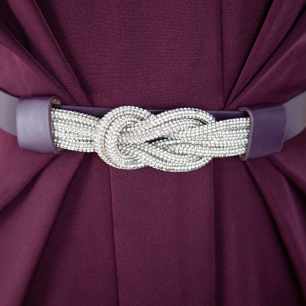 Plum Grace Midi Dress